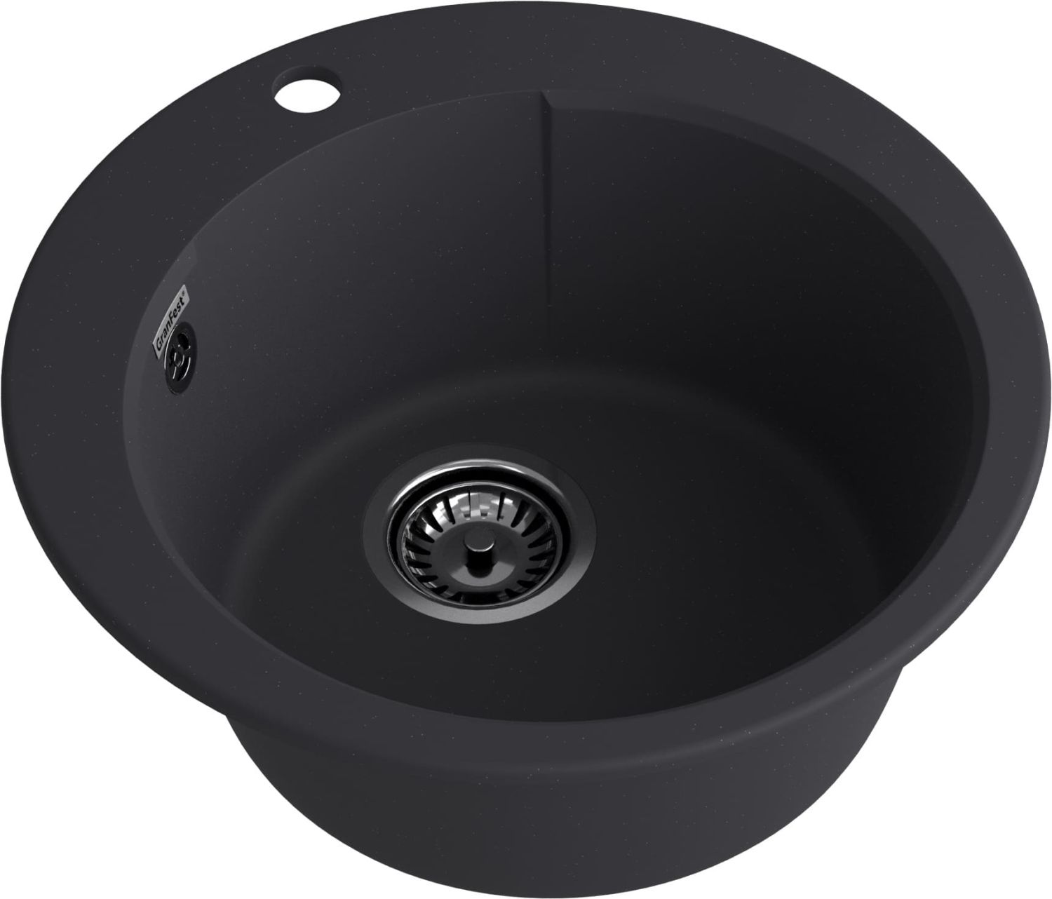 Мойка GranFest URBAN 649 (490х490мм) Черный П/ЗАКАЗ