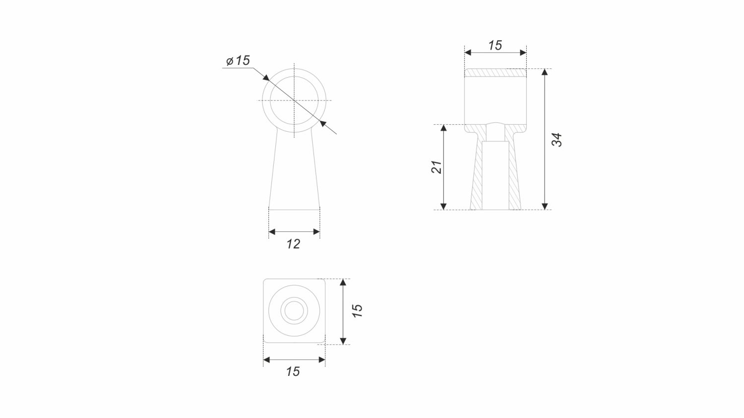 Держатель  Conus RN004BL.23 (80)