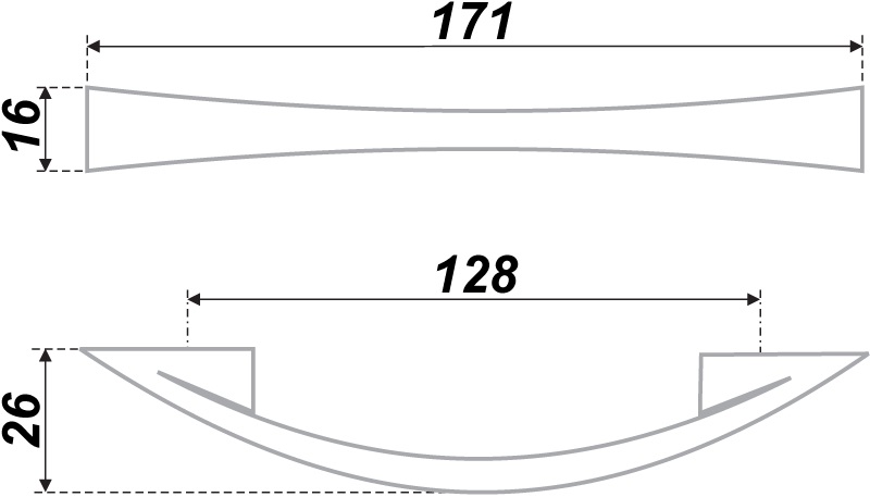 ручка RS005CP.4/128 (25)