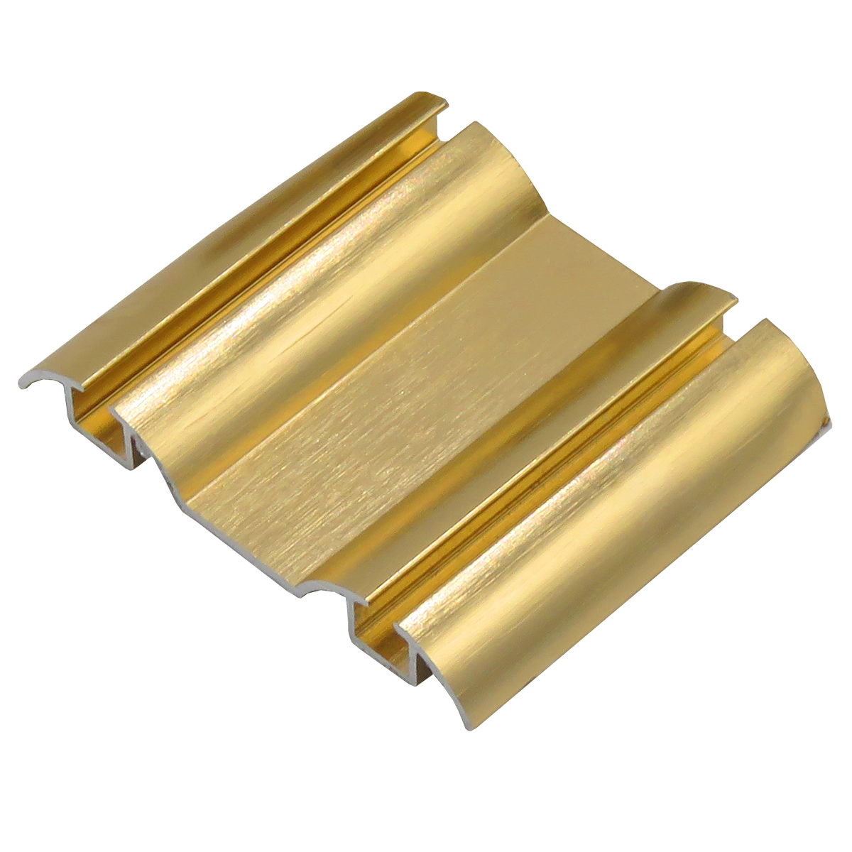 Трек нижний, Золото браш, 4000 мм (чр 3880 мм)