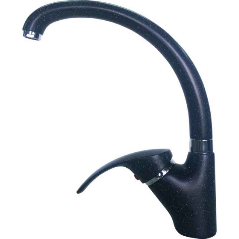 CREMA GR308 Смеситель высокий излив GERDAMIX (черный)